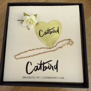 CATBIRD Sweet Nothing bracelet 6”